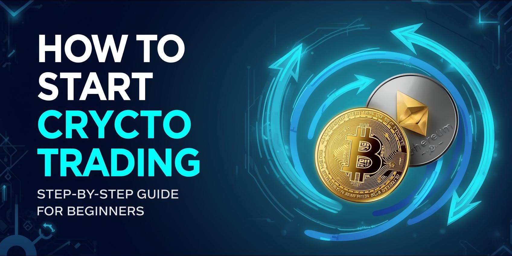 Hero image for blog: How to Start Crypto Trading for Beginners in 2025