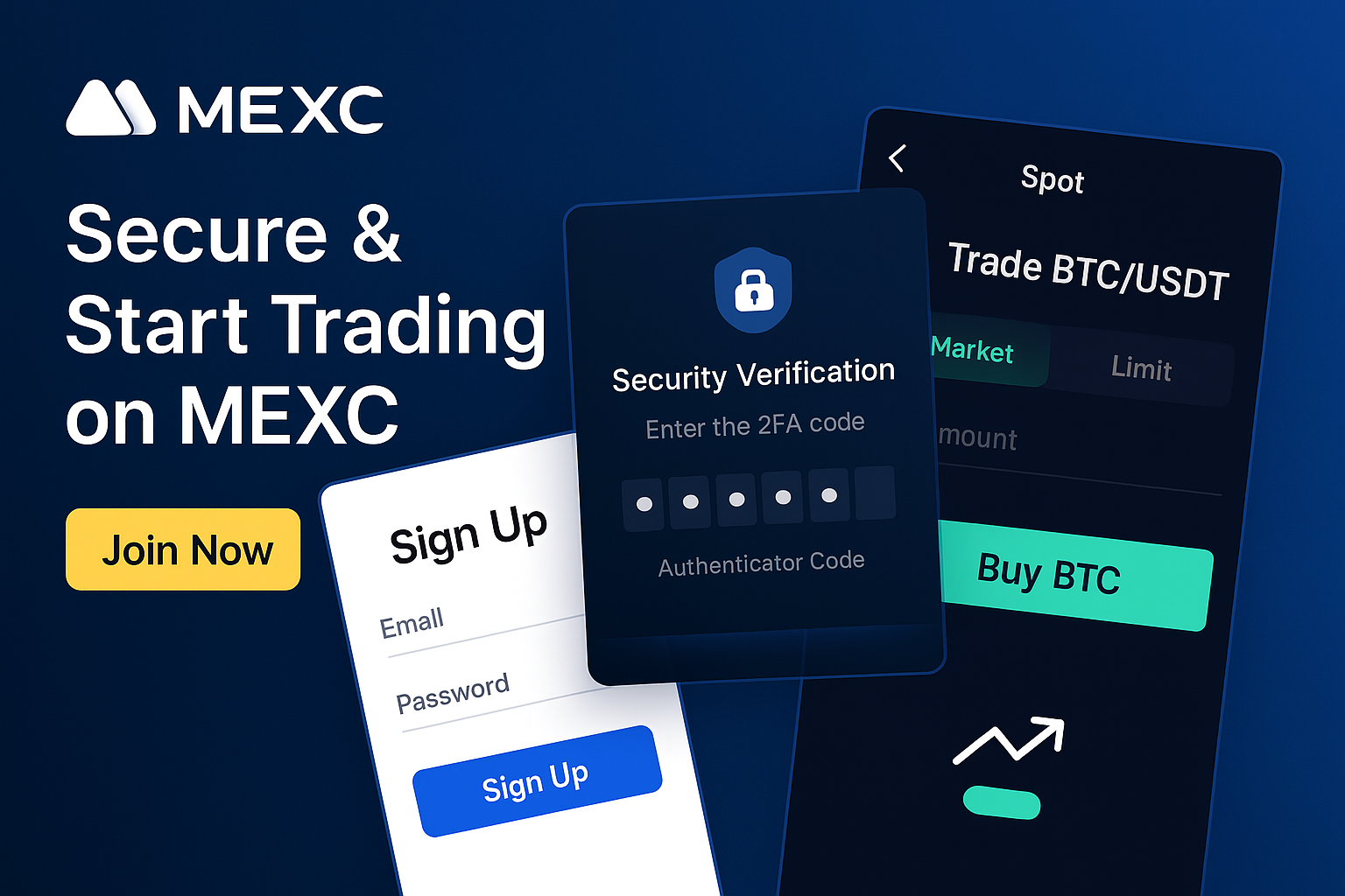 Core MEXC onboarding steps